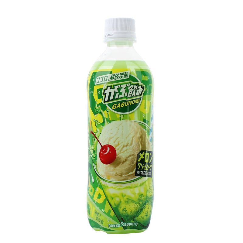 Soda Drink (Melon & Cream/500 mL/Pokka Sapporo)