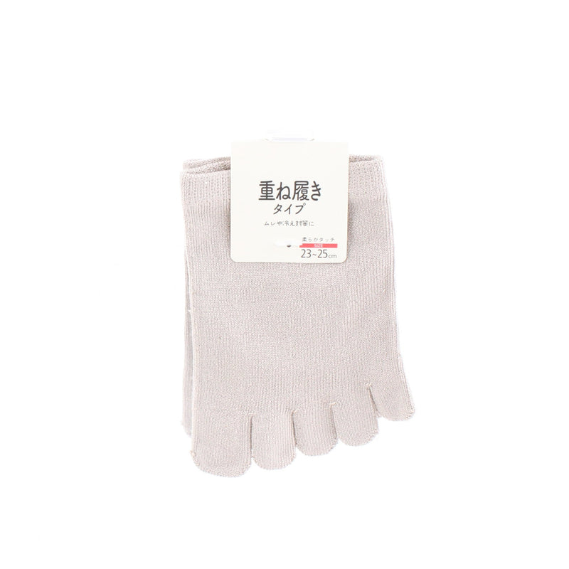 Women Layering 5-Toe Half Socks (23-25cm)
