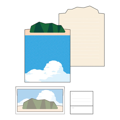  Mountain Landscape Letter Writing Set MLS-002