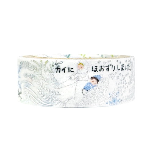 Masking Tape (Andersen's Fairy Tales:The Snow Queen/15mm x 3m/Seal Do/SMCol(s): White,Blue)