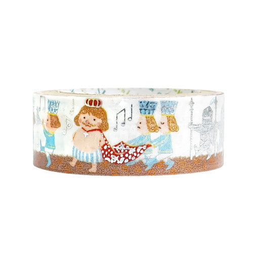 Masking Tape (Andersen's Fairy Tales:The Emperor's New Clothes/15mm x 3m/Seal Do/SMCol(s): Multicolor)