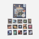 Foil Stamping Post Office: Universe Sticker Flakes
