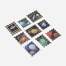 Foil Stamping Post Office: Universe Sticker Flakes