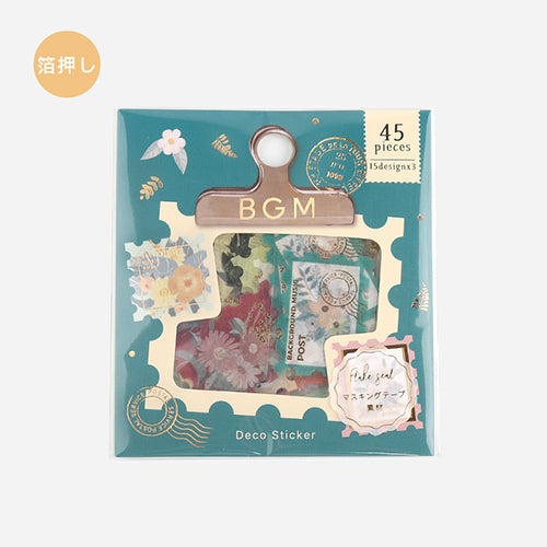 Foil Stamping Post Office: Blossom Sticker Flakes