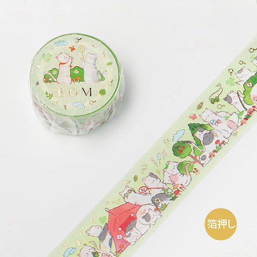 BGM Animal Party Camp Masking Tape