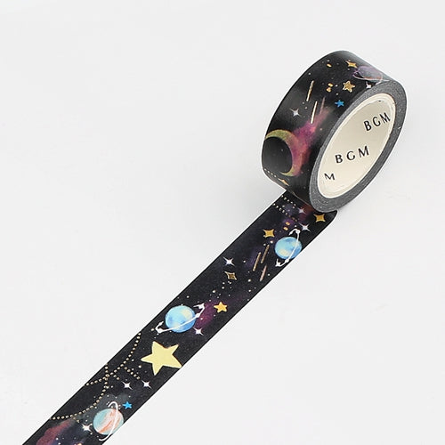 BGM Gold Foil Stamping Starlight Masking Tape