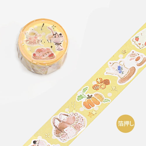 BGM Foil Stamping Sunny Bakery Masking Tape