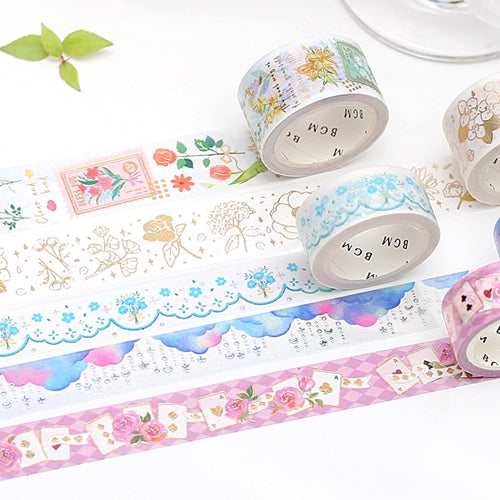 BGM Foil Stamping Rainbow Bow Masking Tape