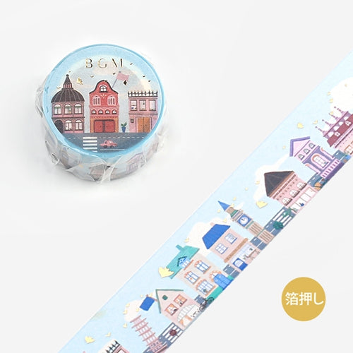 BGM Foil Stamping European Town Masking Tape