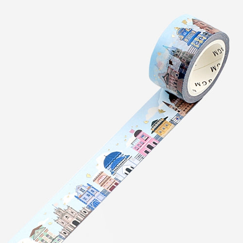 BGM Foil Stamping European Town Masking Tape