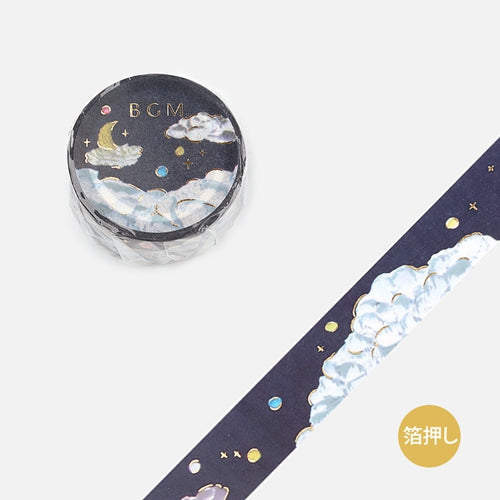 BGM Foil Stamping Masking Tape (Oil Pastel: Dream)