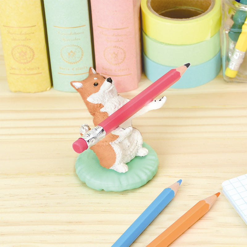 Collectible Dog Holding Your Stuff Figurines Blind Box