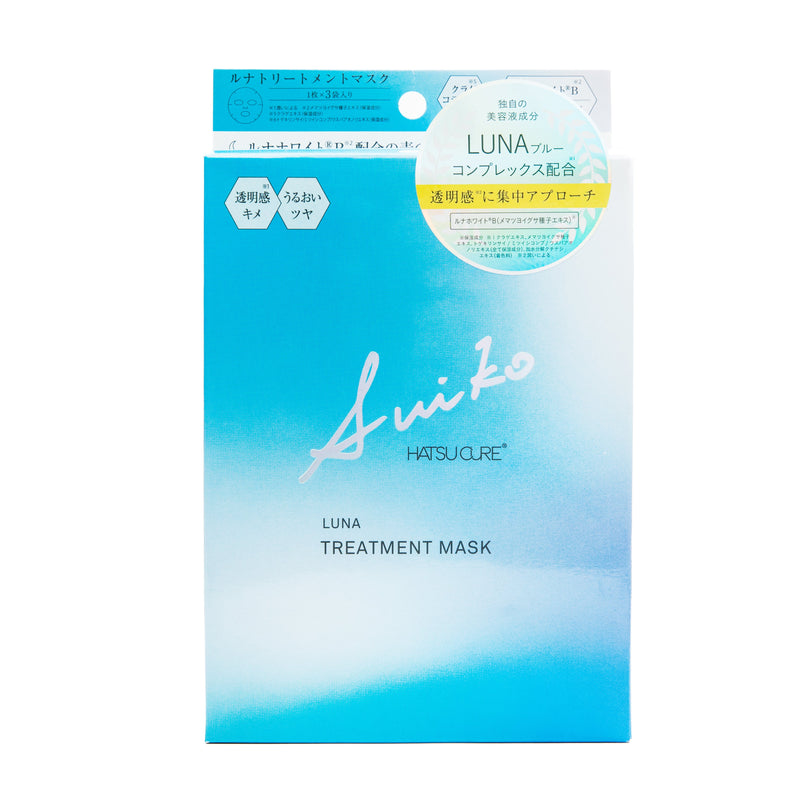 Sheet Masks (90 mL (3 Sheets)/Suiko/Luna Treatment Mask/SMCol(s): Blue)