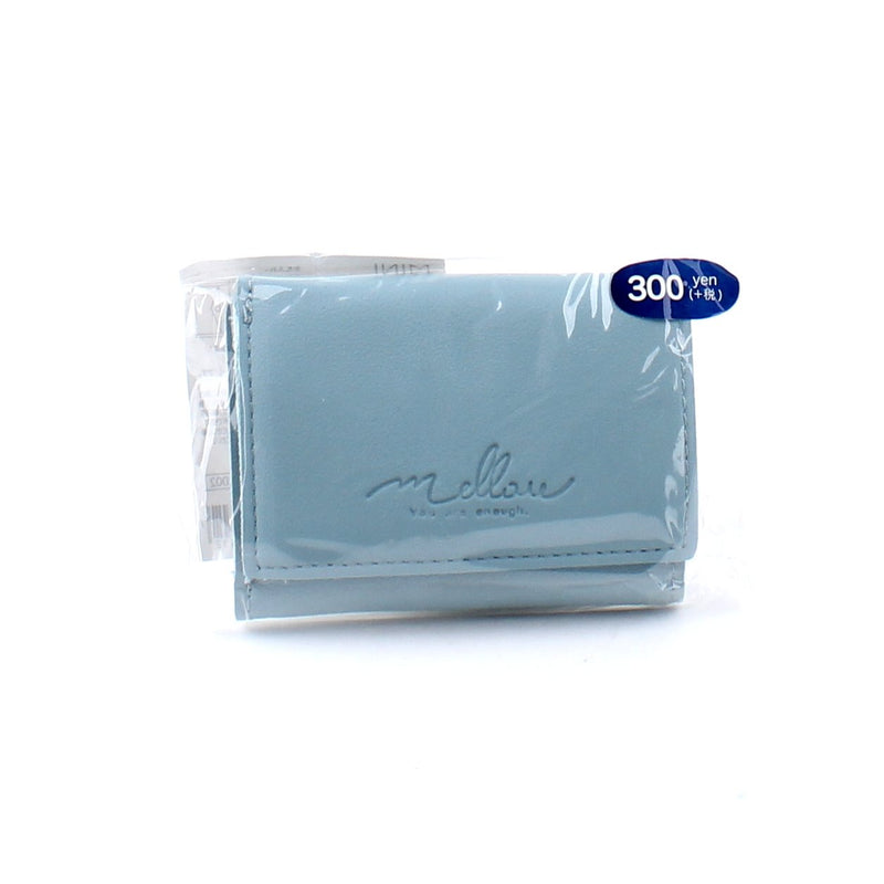 Mini Blue Wallet (2.5x7x10cm)