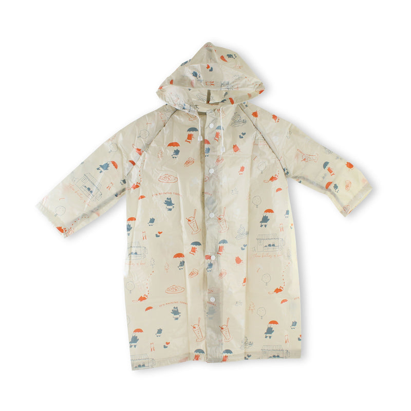 Bear Children Raincoat with Bag