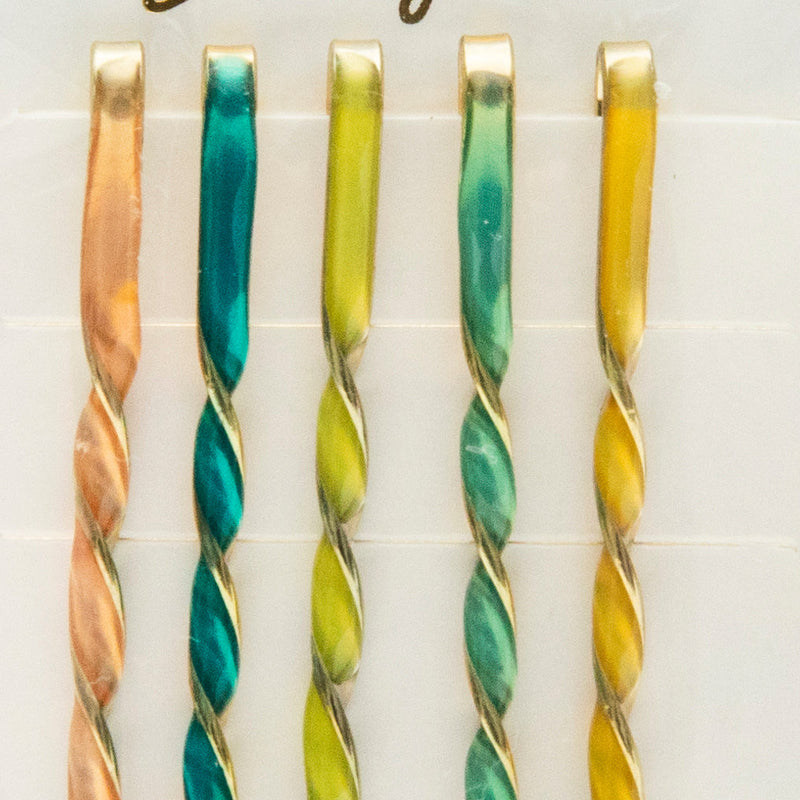 Hairpins (Twisted/5cm (5pcs)/SMCol(s): 5-Col)