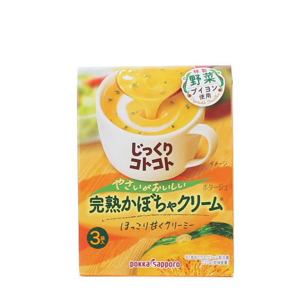 Pokka Sapporo Jikkuri Kotokoto Instant Pumpkin Cream Soup