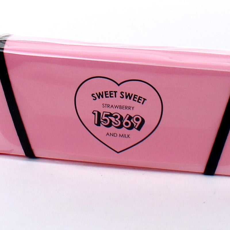 Pink Slim Pencil Case with Straps