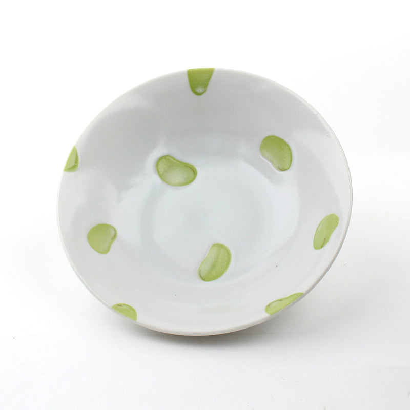 Shallow Bowl (Porcelain/Bean/4.5cm/d.17cm)
