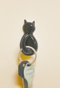 Kokubo Cat Shaped Hooks with Adhesive