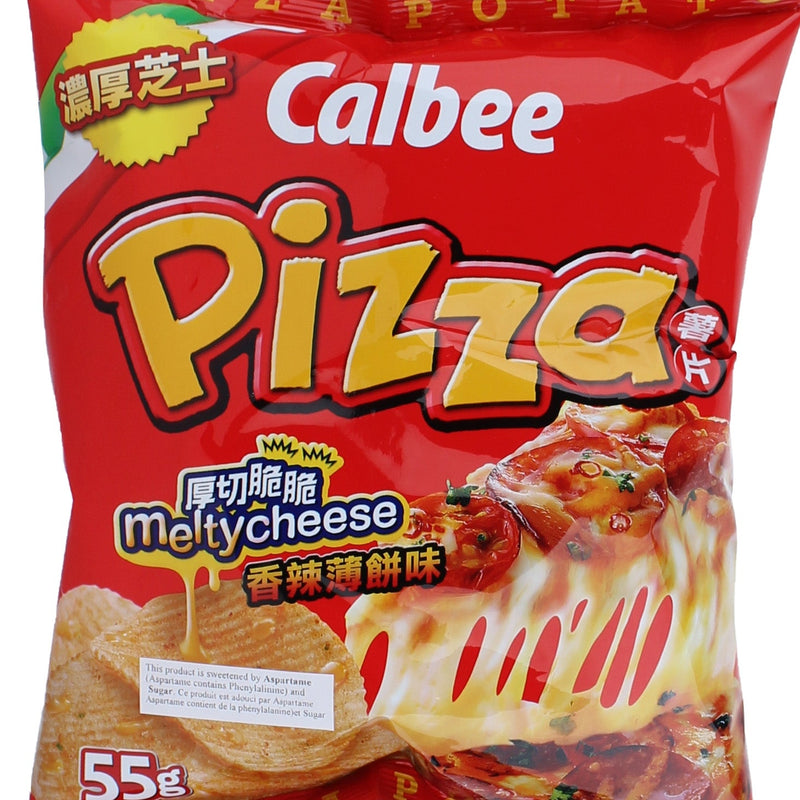 Calbee Spicy Pizza Potato Chips
