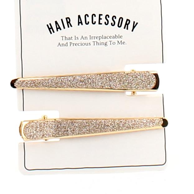 Hair Clips (Glitter6x1.2x1.3cm (2pcs))