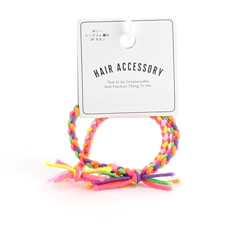 Hair Ties (3xCol/5.5x5.5cm (2pcs))