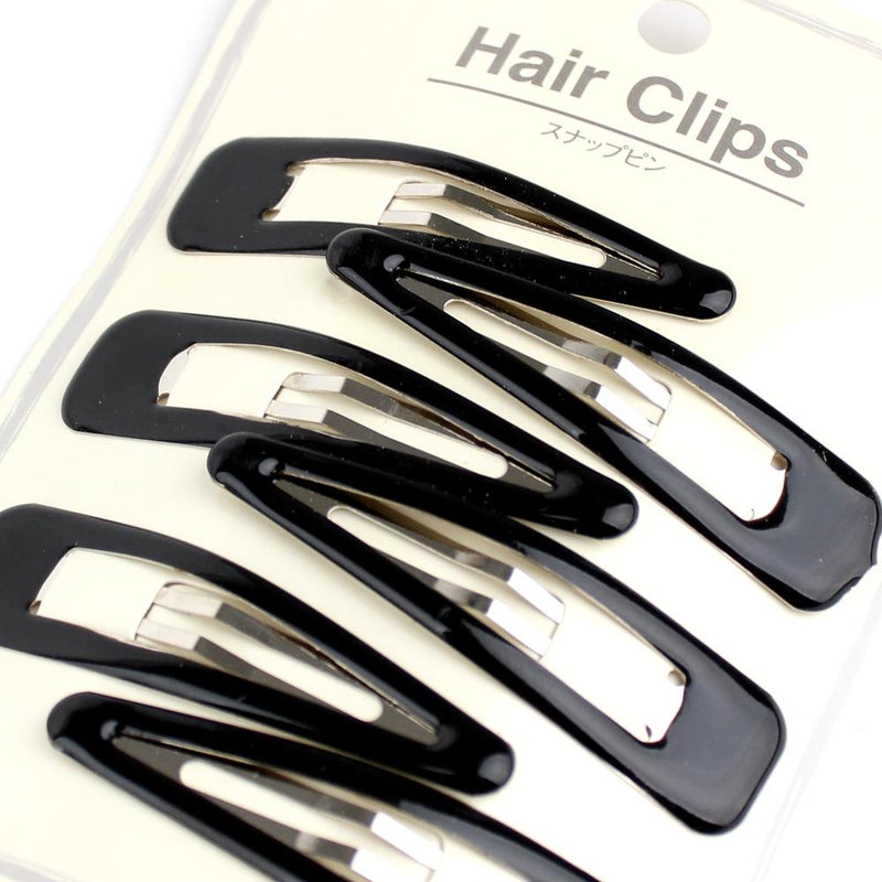 Hair Clips (BK/6pcs)