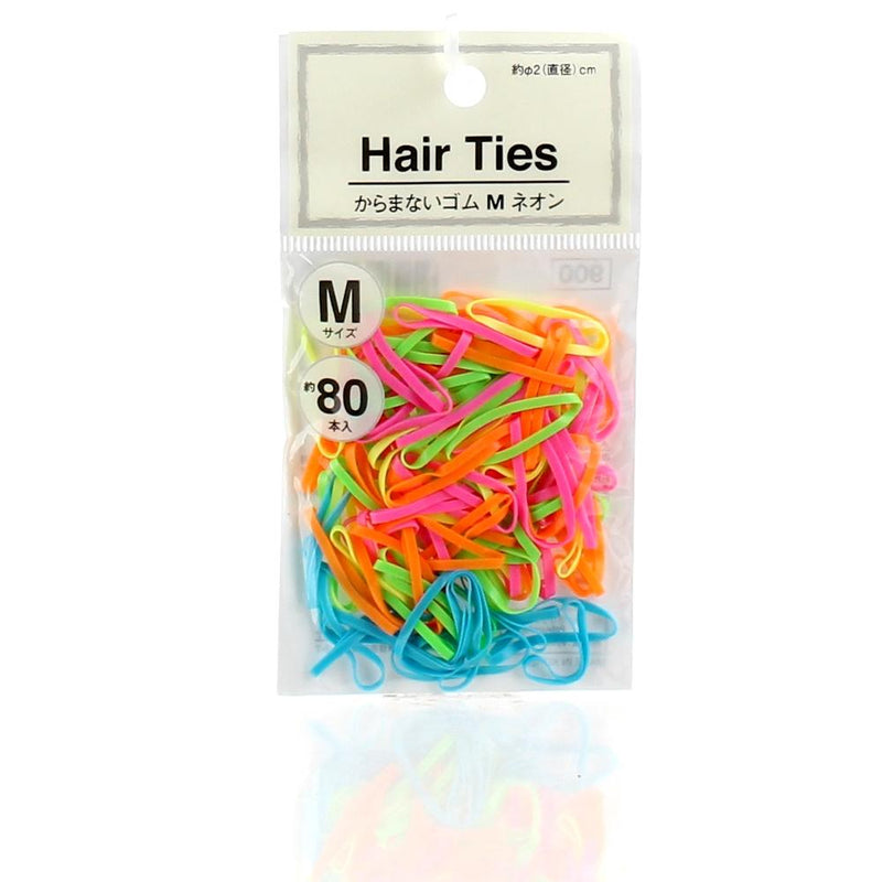 Hair Ties (5xCol/80pcs)