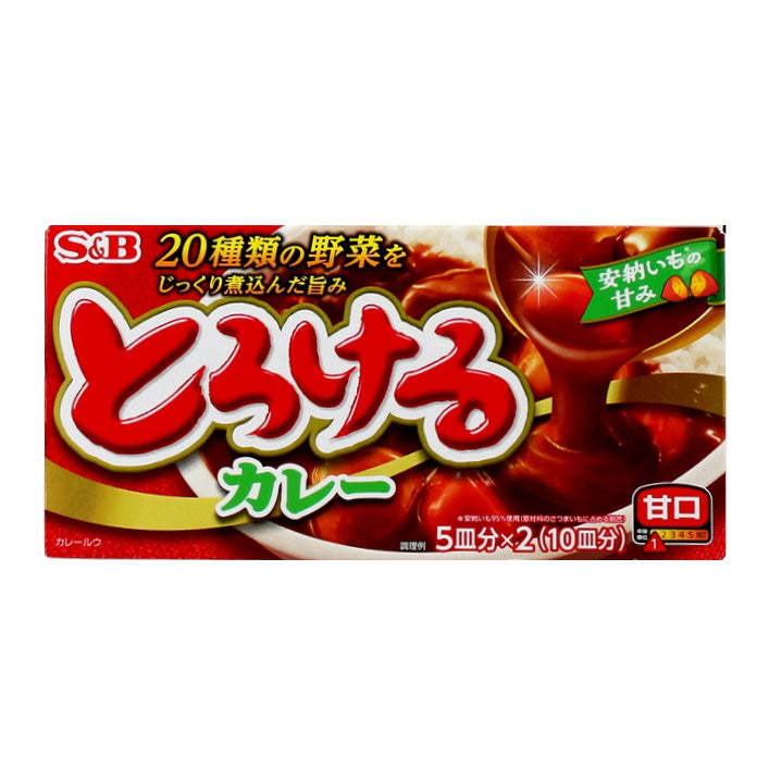 TOROKERU AMAKUCHI MILD CURRY SAUCE 180G