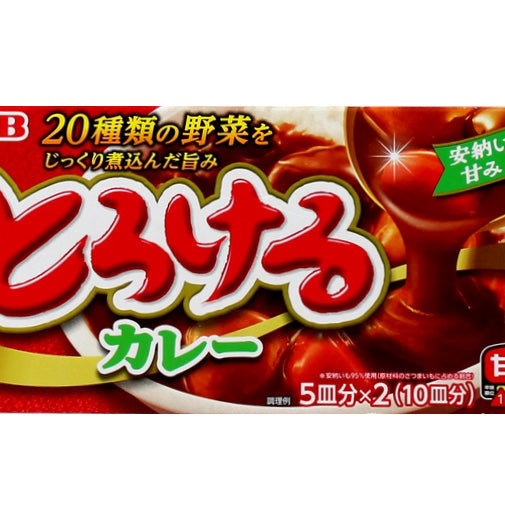 TOROKERU AMAKUCHI MILD CURRY SAUCE 180G