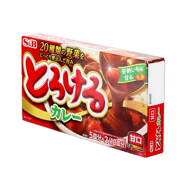 TOROKERU AMAKUCHI MILD CURRY SAUCE 180G