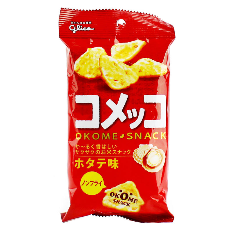 Glico Komekko Scallop Flavored Rice snack (39g)