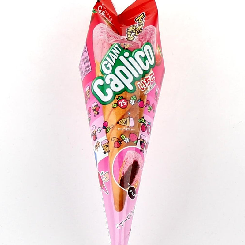 Glico Caplico Strawberry Chocolate Snack