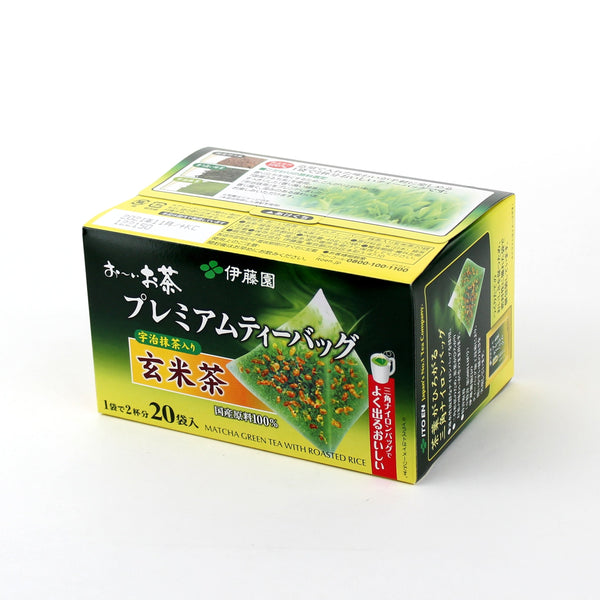 Itoen Oi Ocha Genmaicha Brown Rice Tea Bags (36 g (20pcs))