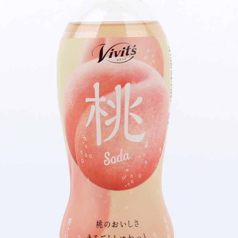 Soda Drink (Peach/450 mL/Itoen/Vivit's)