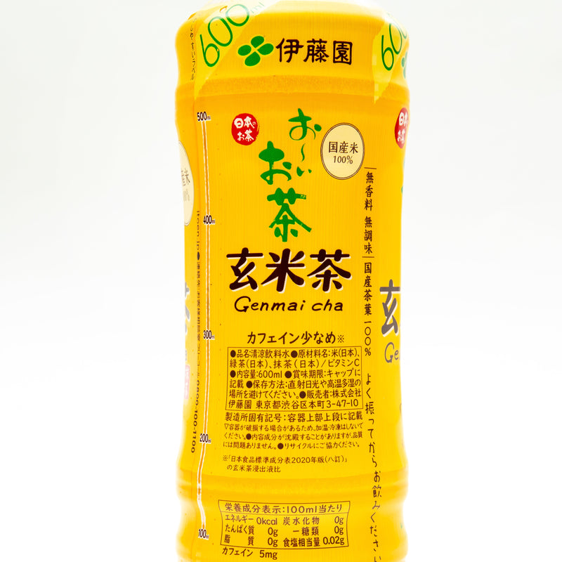 Tea Beverage (Genmaicha Brown Rice Tea/600 mL/Itoen/Oi Ocha)