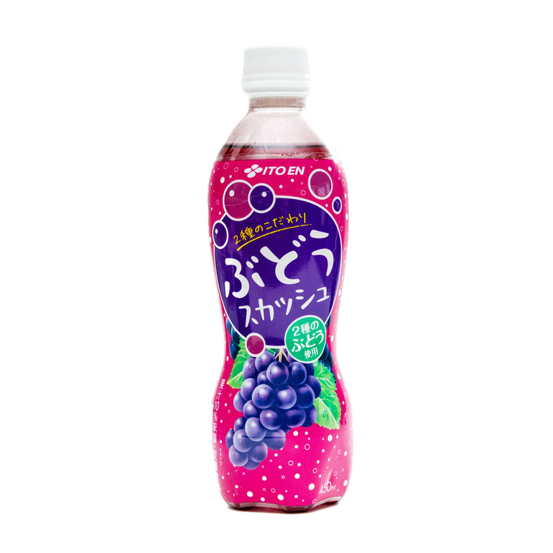 Soda Drink (Grape/Pressure Warning: Store in cool area. Do not shake or freeze drink before opening/450 mL/Itoen)