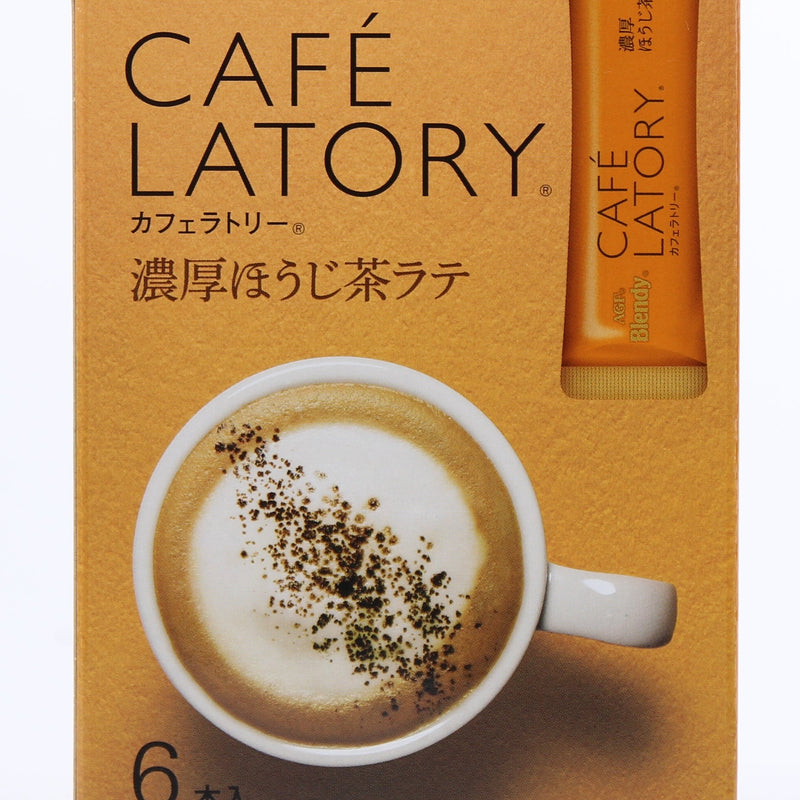 Tea Mix (Rich Hojicha Roasted Green Tea Latte/Single-Serve Packet/60 g (6pcs)/AGF/Blendy)
