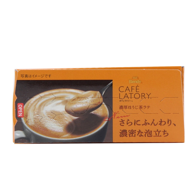 Tea Mix (Rich Hojicha Roasted Green Tea Latte/Single-Serve Packet/60 g (6pcs)/AGF/Blendy)
