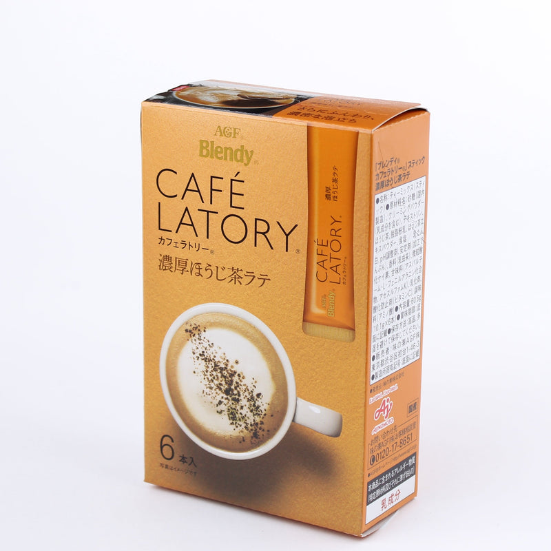 Tea Mix (Rich Hojicha Roasted Green Tea Latte/Single-Serve Packet/60 g (6pcs)/AGF/Blendy)