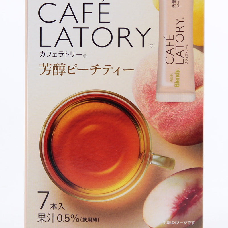 Tea Mix (Peach Tea/Single-Serve Packet/45.5 g (7pcs)/AGF/Café Latory)