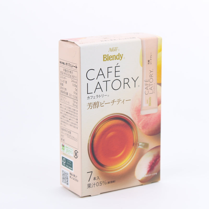 Tea Mix (Peach Tea/Single-Serve Packet/45.5 g (7pcs)/AGF/Café Latory)