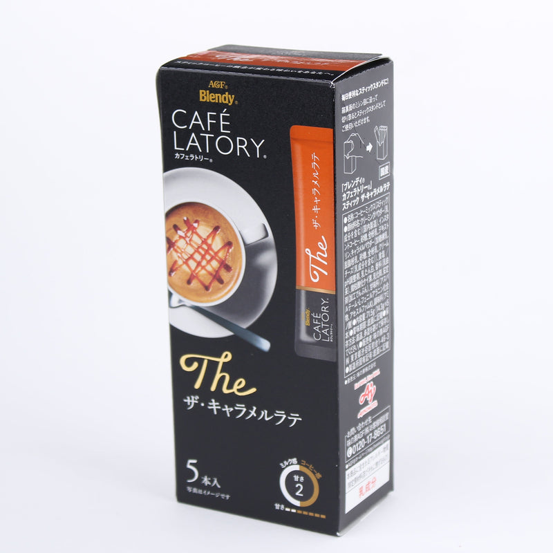 Coffee Mix (Caramel Latte/Single-Serve Packets/71.5 g (5pcs)/AGF/Café Latory)