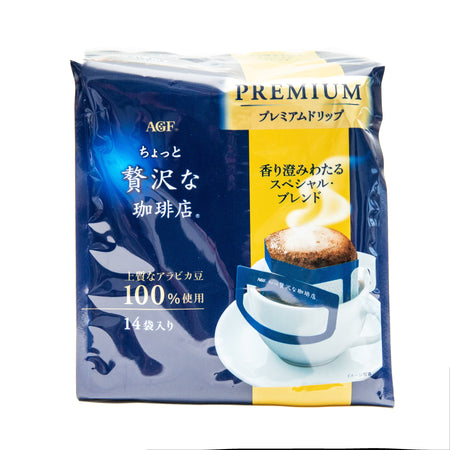Coffee With Filter (Special Blend/Pour 140 mL of boiling water per 1 packet/112 g (14pcs)/AGF/Chotto Zeitakuna Kohiten/SMCol(s): Blue)
