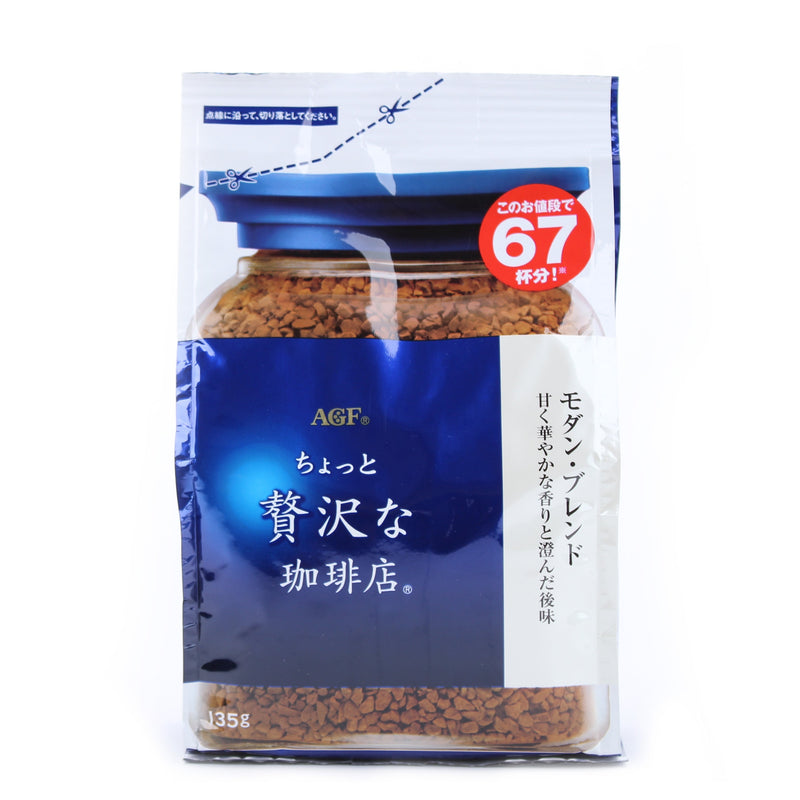 Instant Coffee (Modern Blend/Bulk/135 g/AGF/Chotto Zeitakuna Kohiten)