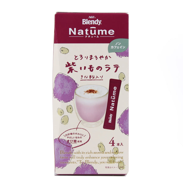 Drink Mix (Purple Sweet Potato Latte/Single-Serve Packet/52 g (4pcs)/AGF/Blendy)