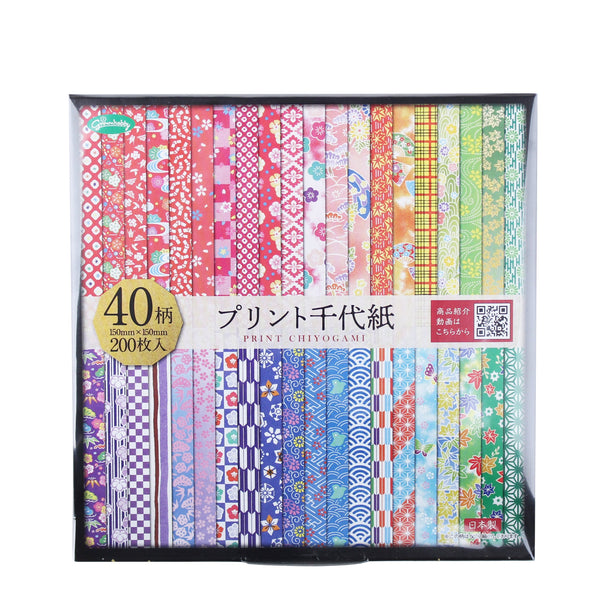 Showa Grimm Chiyo Pattern Prints Origami Paper