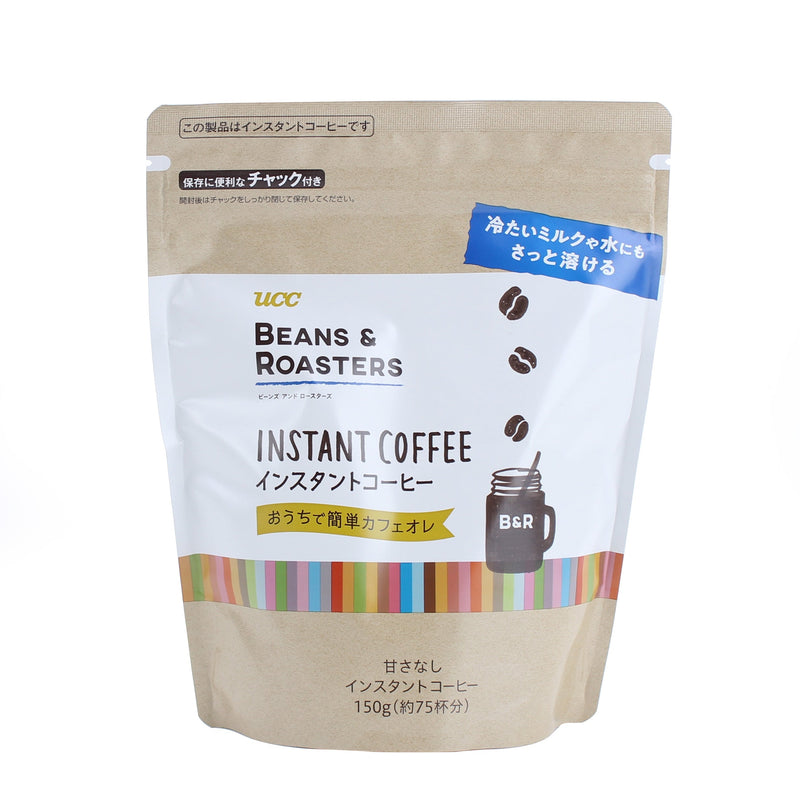Instant Coffee (No Sweet Taste/Bulk/Add 150 mL of hot water for 1 teaspoon/150 g/UCC/Beans & Roasters)