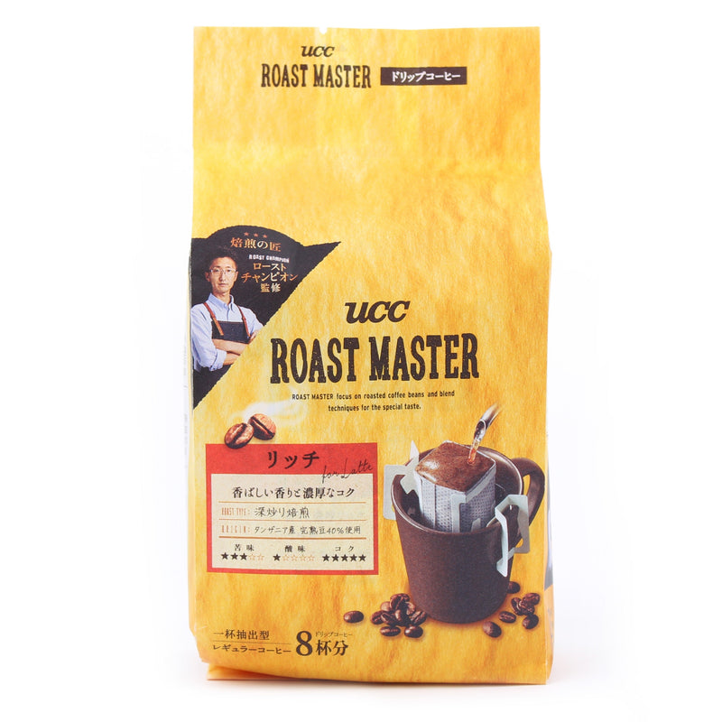 Coffee With Filter (Rich/Use 140 mL of hot water for 1 packet/64 g (8pcs)/UCC/Roast Master)